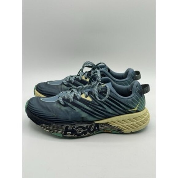 Hoka One One W  SpeedGoat 4 Megagrip Vibram sz 7.5 shoes 1106527 women's - Picture 1 of 12